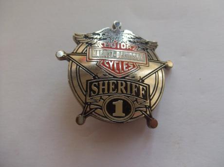Harley Davidson Motor Cycles Sheriff 1